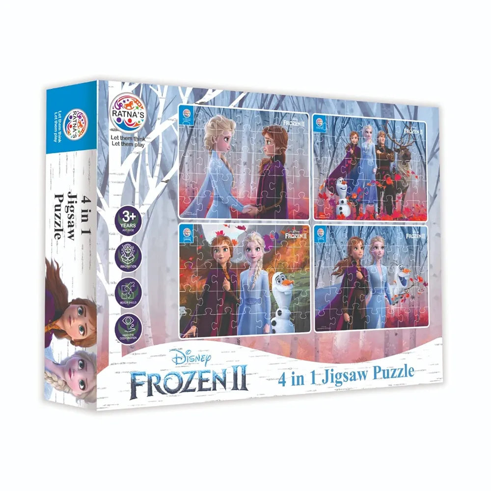 PRT 4IN1 FROZEN-2 JIGSAW PRT 4IN1 FROZEN-2 JIGSAW